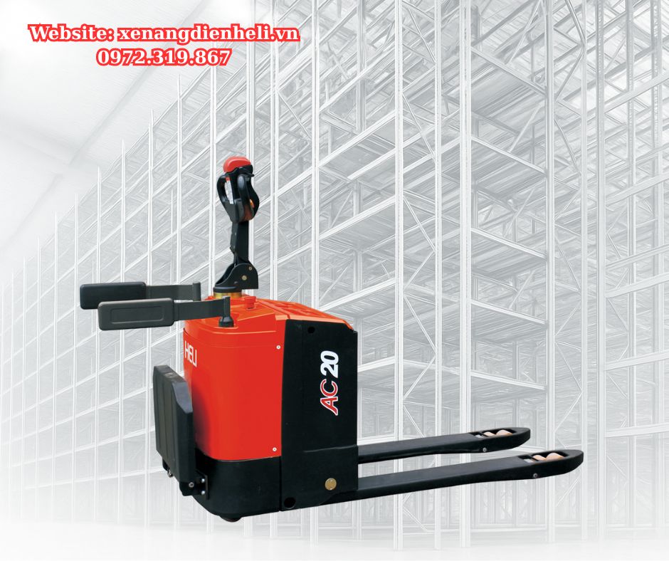 CBD20-410 Xe nâng tay điện đứng lái 2 tấn Heli