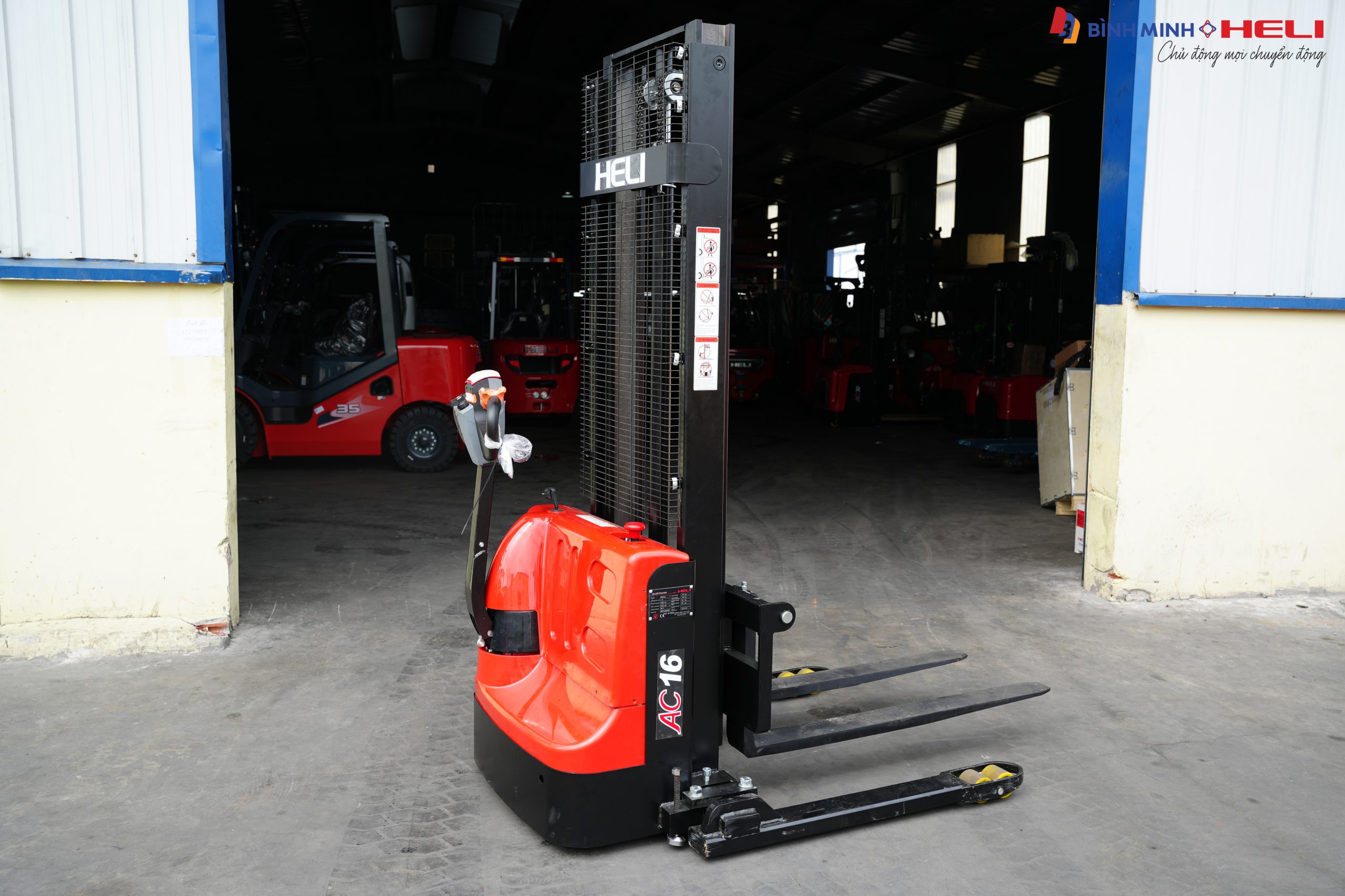 Xe nâng điện dắt lái 1.6 tấn CDD16J-K