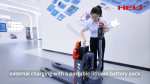 CBD15/20-ALiH Xe nâng tay điện dắt lái 1.5 - 2 tấn Heli - Ảnh 3