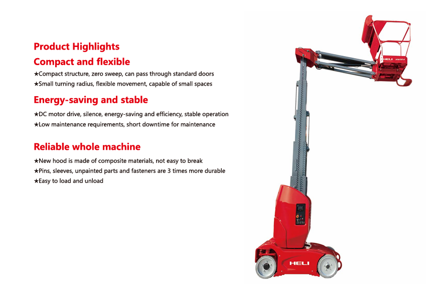 Xe nâng người tự hành mini (Self-propelled mini)