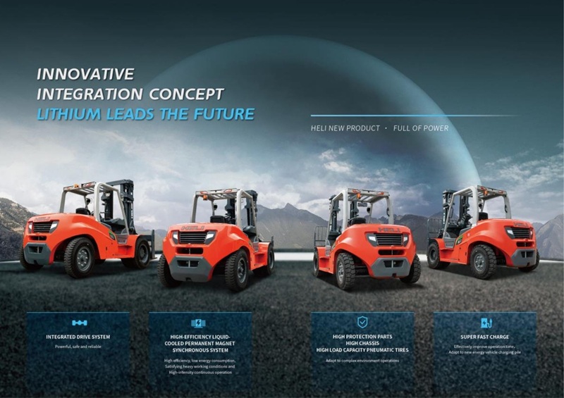 Xe Nâng Điện 6 Tấn Pin Lithium