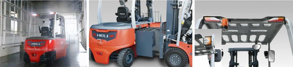 Xe nâng điện ngồi lái CPD50-GD3LI-600