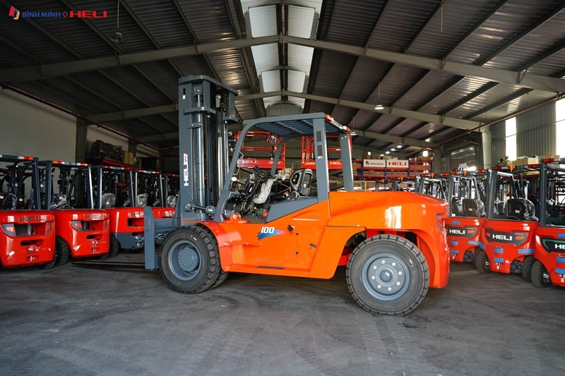Xe nâng Heli 10 tấn W2K2