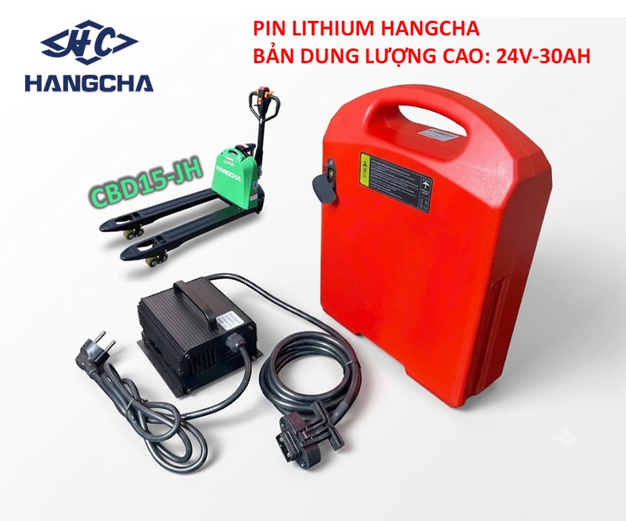 Ắc quy xe nâng tay điện Hangcha CBD15-JH