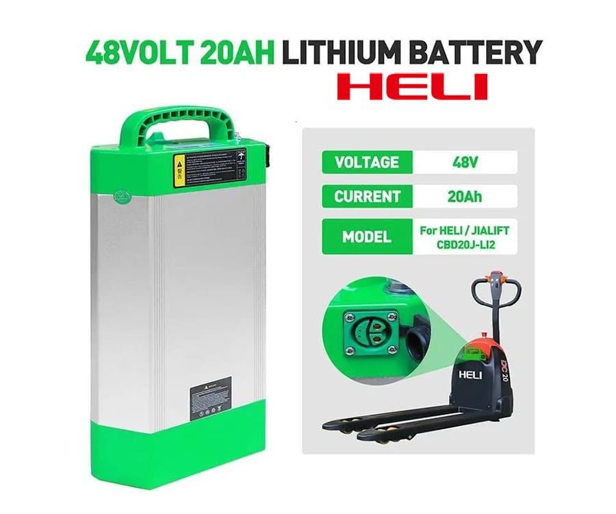 Ắc quy xe nâng tay điện Heli CBD20J-LI2