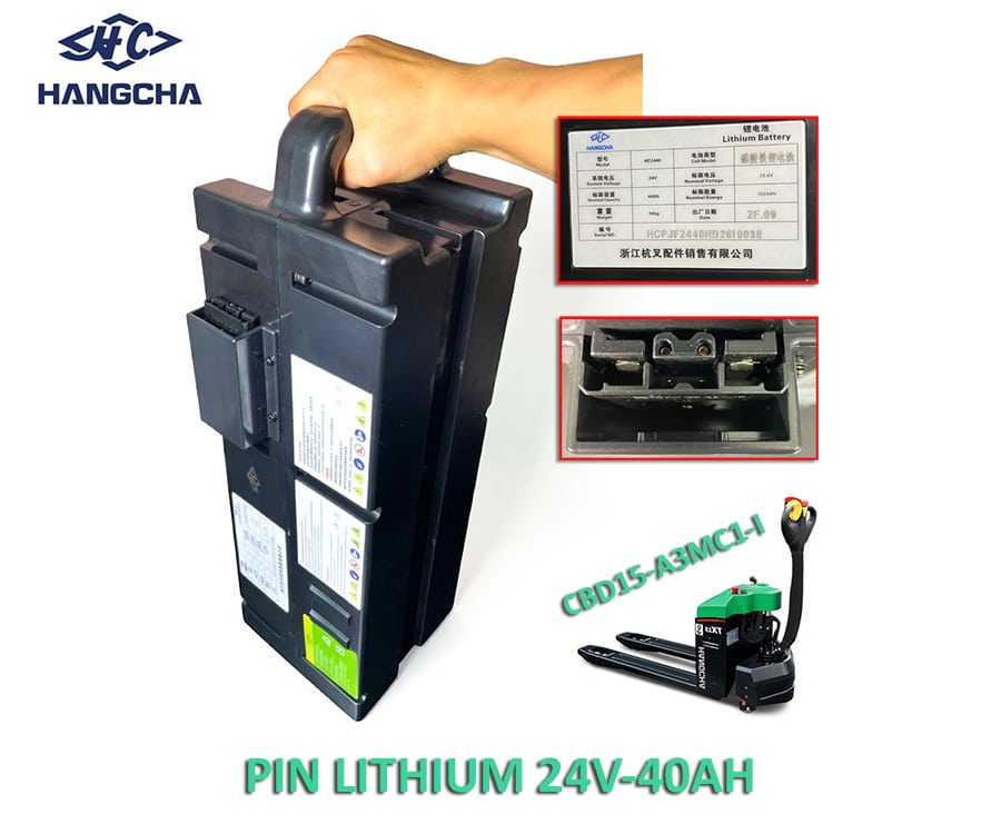 Bình Lithium xe nâng Hangcha CBD15-A3MC1-I