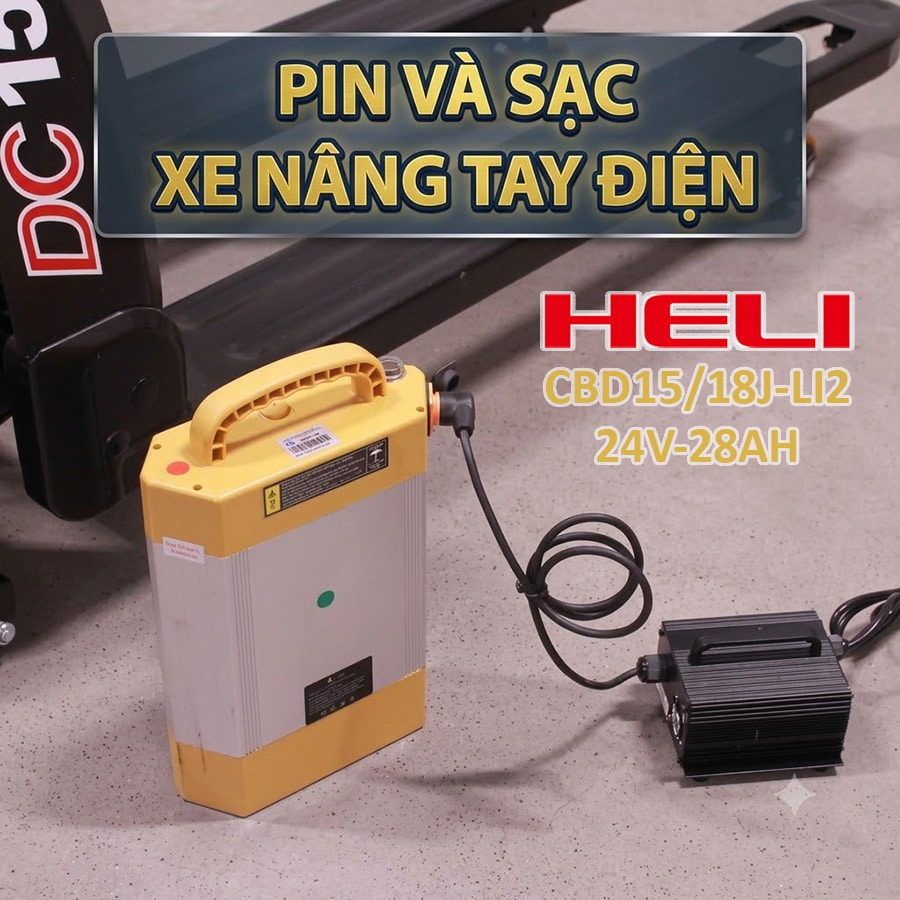 Bình Lithium xe nâng Heli CBD15J-LI2