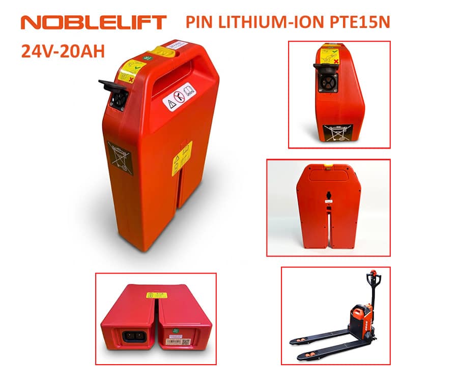 Pin Lithium-ion xe nâng Noblelift PTE15N