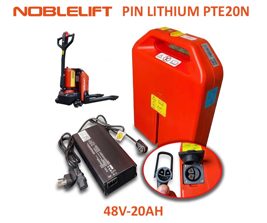 Pin Lithium xe nâng Noblelift PTE20N