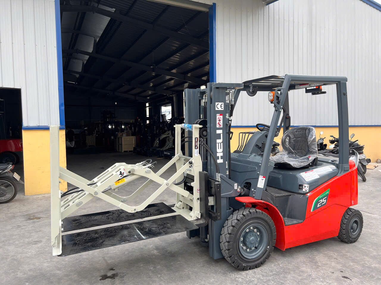 Xe nâng điện lắp Push Pull